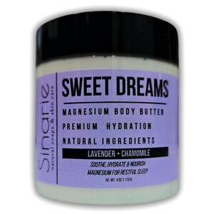 Lavender & Chamomile Magnesium Emulsified Body Butter Restful Sleep